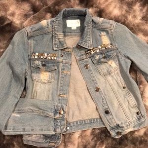 Never worn dollhouse jean jacket
